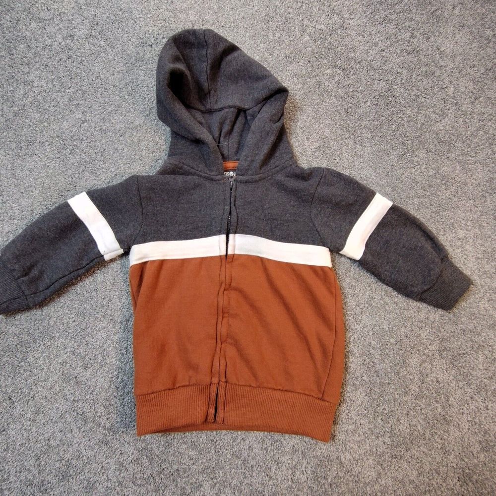 Free Planet Boys Jacket Multicolor 12 months Long Sleeve Full Zip Hoodie